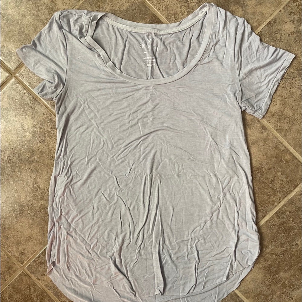 American Eagle Scoop Neck Tee